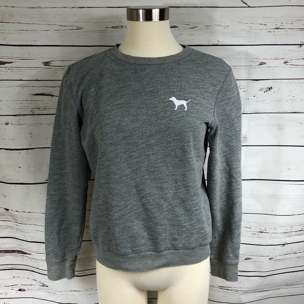 VS Grey Crewneck Sweater